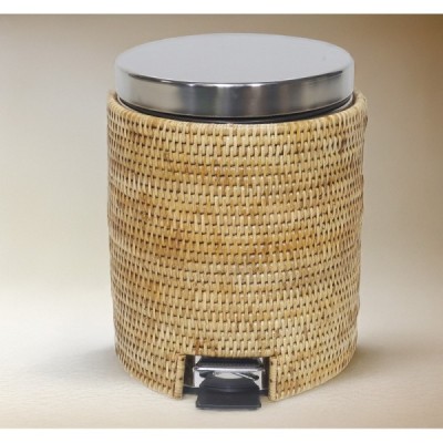 2023-01-2070 - AFRICAN SMALL PEDAL BIN WITH RATTAN COVER DIRECT FROM FACTORY EXPORTER IN ASIA TO IMPORTERS 2023-01-2070 - AFRICAN SMALL PEDAL BIN WITH RATTAN COVER DIRECT FROM FACTORY EXPORTER IN ASIA TO IMPORTERS