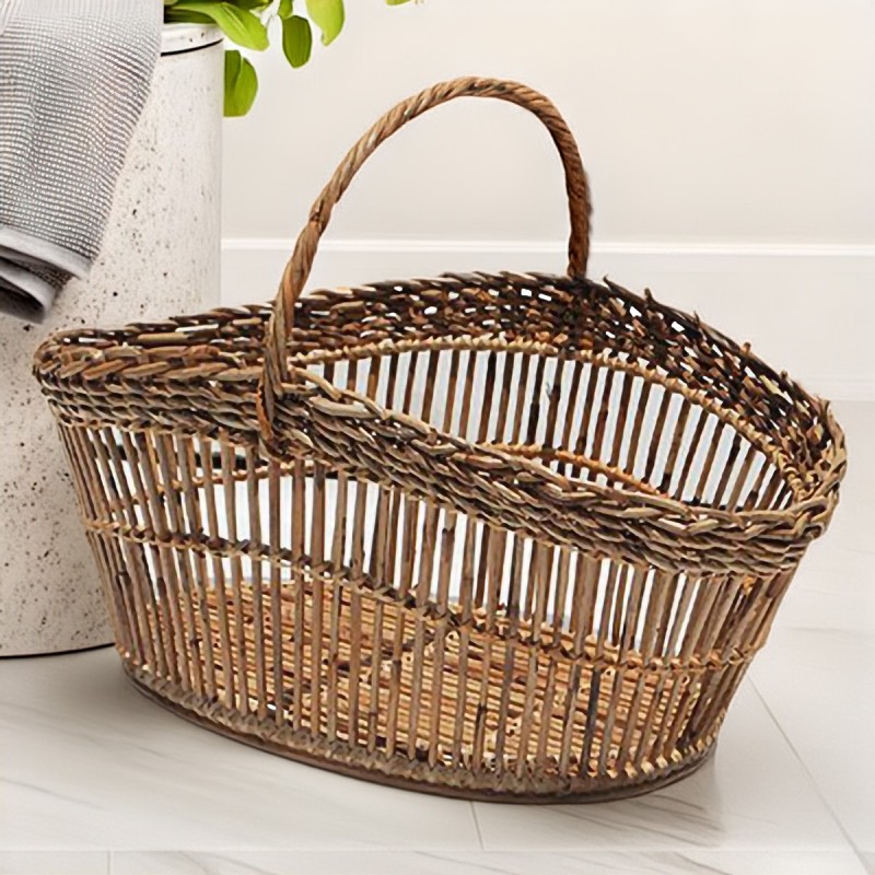 Rattan Island Rattan Round Laundry Basket Direct From Asia Manufacturer Rd W White