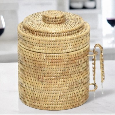 2023-10-2874 - RATTAN ICE COOLER WITH ICE TONGS DIRECT FROM FACTORY EXPORTER IN ASIA TO IMPORTERS 2023-10-2874 - RATTAN ICE COOLER WITH ICE TONGS DIRECT FROM FACTORY EXPORTER IN ASIA TO IMPORTERS