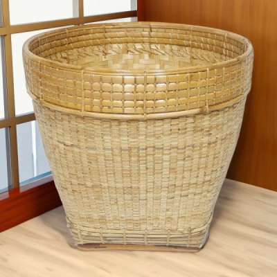 2023-01-2059 -  RATTAN ORCHID LAUDRY BASKET DIRECT FROM FACTORY EXPORTER IN ASIA TO IMPORTERS