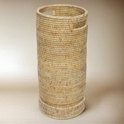 2023-01-2072 -  RATTAN AFRICAN UMBRELLA HOLDER DIRECT FROM FACTORY EXPORTER IN ASIA TO IMPORTERS