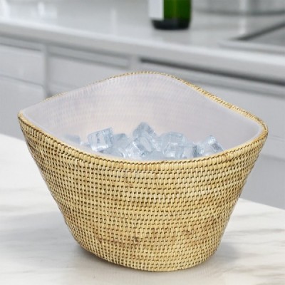 2023-12-2988 - CHAMPAGNE ICE CHILLER WITH RATTAN COVER DIRECT FROM FACTORY EXPORTER IN ASIA TO IMPORTERS 2023-12-2988 - CHAMPAGNE ICE CHILLER WITH RATTAN COVER DIRECT FROM FACTORY EXPORTER IN ASIA TO IMPORTERS
