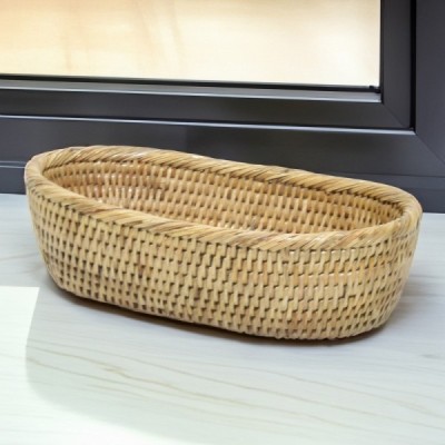 2023-10-2879 -  RATTAN BREAD ROLL TABLE TRAY DIRECT FROM FACTORY EXPORTER IN ASIA TO IMPORTERS