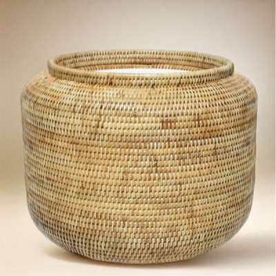 2023-10-2896 -  RATTAN LARGE PLANT POT COME LAUNDRY BASKET DIRECT FROM FACTORY EXPORTER IN ASIA TO IMPORTERS