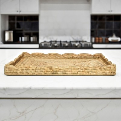 2023-10-2902 -  RATTAN SCALLOPED RECTANGULAR DRINKS TRAY DIRECT FROM FACTORY EXPORTER IN ASIA TO IMPORTERS