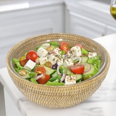2024-06-3515 - NATURAL ROUND RATTAN SALAD BOWL DIRECT FROM FACTORY EXPORTER IN ASIA TO IMPORTERS 2024-06-3515 - NATURAL ROUND RATTAN SALAD BOWL DIRECT FROM FACTORY EXPORTER IN ASIA TO IMPORTERS