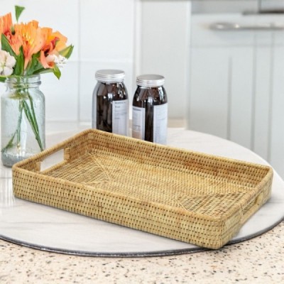 2023-11-2965 -  RATTAN RECTANGULAR TRAY DIRECT FROM FACTORY EXPORTER IN ASIA TO IMPORTERS