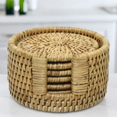 2025-03-4670 - NATURAL COASTER HOLDER WITH 6 PLACEMATS DIRECT FROM FACTORY EXPORTER IN ASIA TO IMPORTERS 2025-03-4670 - NATURAL COASTER HOLDER WITH 6 PLACEMATS DIRECT FROM FACTORY EXPORTER IN ASIA TO IMPORTERS
