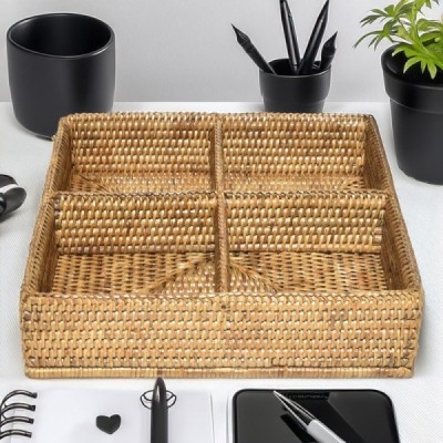 2024-06-3410 -  RATTAN OFFICE DROP TRAY DIRECT FROM FACTORY EXPORTER IN ASIA TO IMPORTERS