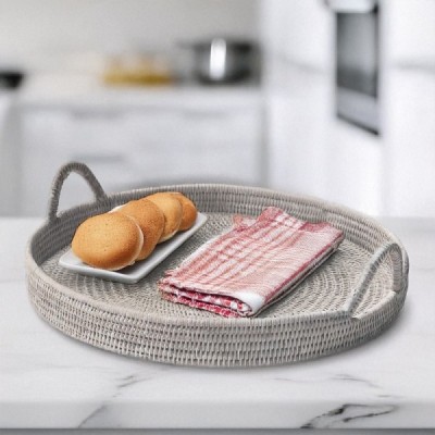 2014-002-0609 - RATTAN ROUND TRAY WITH EAR HANDLES LARGE DIRECT FROM FACTORY EXPORTER IN ASIA TO IMPORTERS 2014-002-0609 - RATTAN ROUND TRAY WITH EAR HANDLES LARGE DIRECT FROM FACTORY EXPORTER IN ASIA TO IMPORTERS