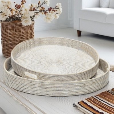 2023-06-2396 - RATTAN MED ROUND SERVING TRAY DIRECT FROM FACTORY EXPORTER IN ASIA TO IMPORTERS 2023-06-2396 - RATTAN MED ROUND SERVING TRAY DIRECT FROM FACTORY EXPORTER IN ASIA TO IMPORTERS