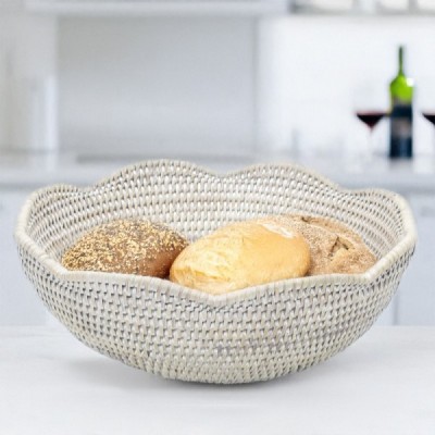2023-07-2755 - RATTAN SCALLOPED FRUIT BOWL DIRECT FROM FACTORY EXPORTER IN ASIA TO IMPORTERS 2023-07-2755 - RATTAN SCALLOPED FRUIT BOWL DIRECT FROM FACTORY EXPORTER IN ASIA TO IMPORTERS