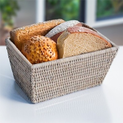 2014-001-0367 -  RATTAN SMALL BREAD BASKET DIRECT FROM FACTORY EXPORTER IN ASIA TO IMPORTERS