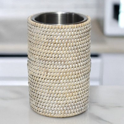 2024-10-3585 - WHITE WASHED EMBROIDERY WINE COOLER DIRECT FROM FACTORY EXPORTER IN ASIA TO IMPORTERS 2024-10-3585 - WHITE WASHED EMBROIDERY WINE COOLER DIRECT FROM FACTORY EXPORTER IN ASIA TO IMPORTERS