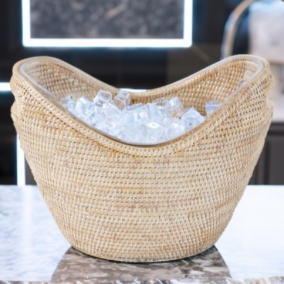 2020-09-1723 -  RATTAN CHAMPAGNE BUCKET DIRECT FROM FACTORY EXPORTER IN ASIA TO IMPORTERS