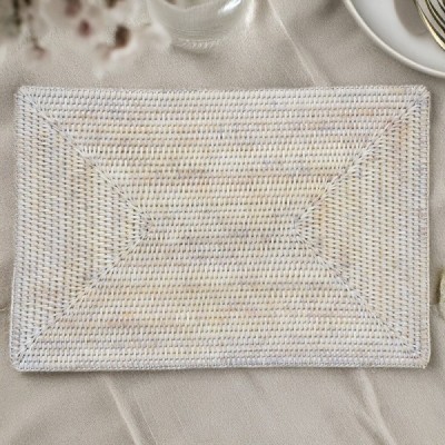 2023-07-2602 -  RATTAN RECTANGULAR PLACE MAT - L DIRECT FROM FACTORY EXPORTER IN ASIA TO IMPORTERS