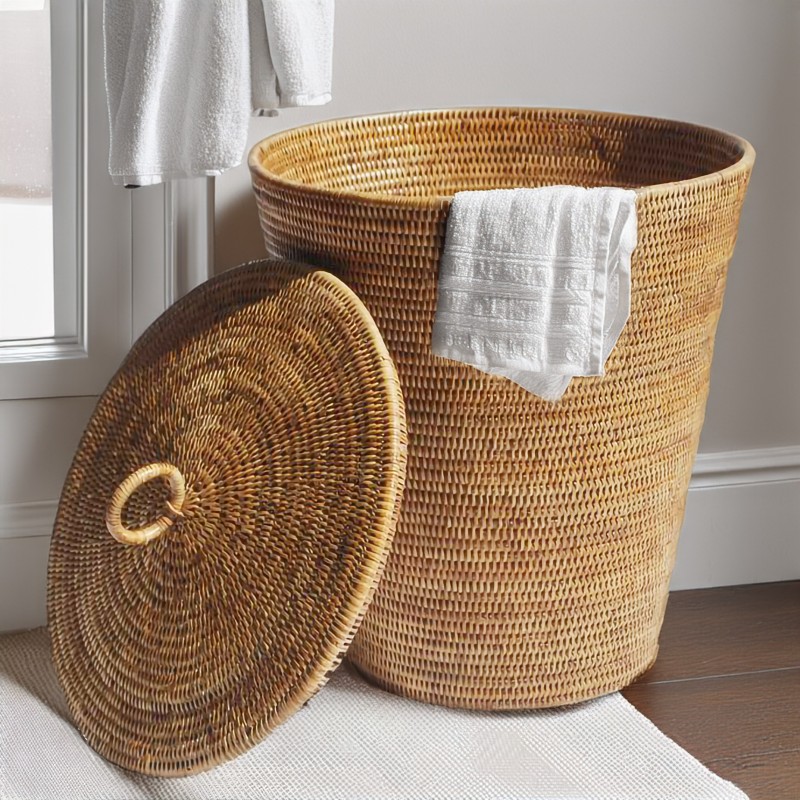 Rattan Island Laundry Basket With Hole In Top Direct From Asia Manufacturer La Rattan