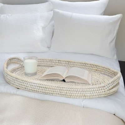 2023-07-2656 -  RATTAN OVAL BOAT TRAY WITH HANDLE DIRECT FROM FACTORY EXPORTER IN ASIA TO IMPORTERS