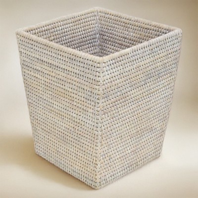 2023-07-2692 -  RATTAN SQUARE WASTE BIN DIRECT FROM FACTORY EXPORTER IN ASIA TO IMPORTERS