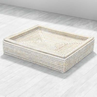 2023-07-2761 -  RATTAN PAPER TRAY WITH INSERTED SUNKEN TRAY DIRECT FROM FACTORY EXPORTER IN ASIA TO IMPORTERS