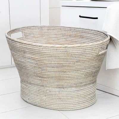 2024-10-3638 -  TAPERED OVAL LAUNDRY BASKET DIRECT FROM FACTORY EXPORTER IN ASIA TO IMPORTERS