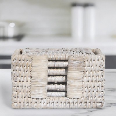 RD-0013-0054-W - RATTAN 6 SQAURE COASTERS WITH STORAGE BOX DIRECT FROM FACTORY EXPORTER IN ASIA TO IMPORTERS RD-0013-0054-W - RATTAN 6 SQAURE COASTERS WITH STORAGE BOX DIRECT FROM FACTORY EXPORTER IN ASIA TO IMPORTERS