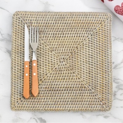 2023-01-2172 - RATTAN SQUARE PLACEMAT DIRECT FROM FACTORY EXPORTER IN ASIA TO IMPORTERS 2023-01-2172 - RATTAN SQUARE PLACEMAT DIRECT FROM FACTORY EXPORTER IN ASIA TO IMPORTERS