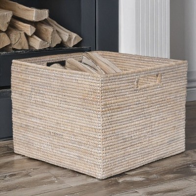 RD-0013-0089-W -  RATTAN HOME STORAGE BASKET DIRECT FROM FACTORY EXPORTER IN ASIA TO IMPORTERS