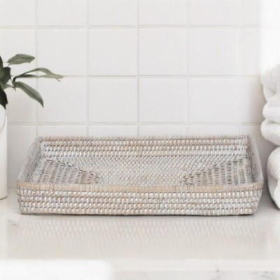 RD-0013-0103-W -  RATTAN BATHROOM SPA TRAY DIRECT FROM FACTORY EXPORTER IN ASIA TO IMPORTERS