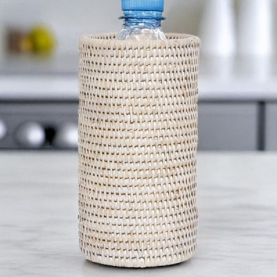 RD-0013-0115-W -  RATTAN BOTTLE BOTTLE HOLDER DIRECT FROM FACTORY EXPORTER IN ASIA TO IMPORTERS