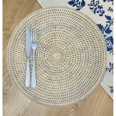 2023-06-2456-GREY - RATTAN ROUND PLACEMAT DIRECT FROM FACTORY EXPORTER IN ASIA TO IMPORTERS 2023-06-2456-GREY - RATTAN ROUND PLACEMAT DIRECT FROM FACTORY EXPORTER IN ASIA TO IMPORTERS