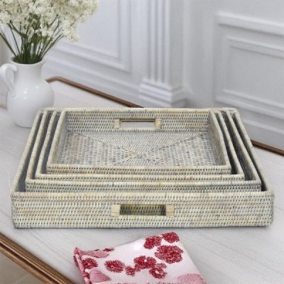 2023-06-2486-GREY - RATTAN SQUARE TRAY ( SET/4 ) DIRECT FROM FACTORY EXPORTER IN ASIA TO IMPORTERS 2023-06-2486-GREY - RATTAN SQUARE TRAY ( SET/4 ) DIRECT FROM FACTORY EXPORTER IN ASIA TO IMPORTERS