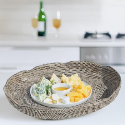 2023-07-2703 - RATTAN SCALLOPED DRINKS TRAY DIRECT FROM FACTORY EXPORTER IN ASIA TO IMPORTERS 2023-07-2703 - RATTAN SCALLOPED DRINKS TRAY DIRECT FROM FACTORY EXPORTER IN ASIA TO IMPORTERS