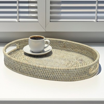 2023-06-2374 -  RATTAN OVAL TRAY - S DIRECT FROM FACTORY EXPORTER IN ASIA TO IMPORTERS