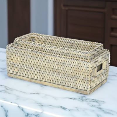 2023-06-2509-GREY -  RATTAN MULTI BASKET ( LARGE ) DIRECT FROM FACTORY EXPORTER IN ASIA TO IMPORTERS