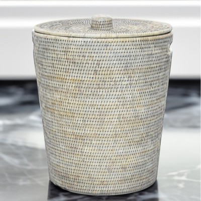 2023-06-2520-GREY -  RATTAN ROUND HAMPER DIRECT FROM FACTORY EXPORTER IN ASIA TO IMPORTERS