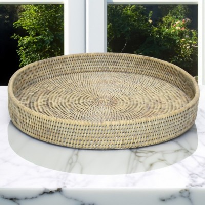 2023-07-2748 -  RATTAN PERFECTLY ROUND DISPLAY TRAY DIRECT FROM FACTORY EXPORTER IN ASIA TO IMPORTERS