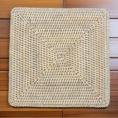 2023-11-2954 -  SQUARE RATTAN PLACEMAT DIRECT FROM FACTORY EXPORTER IN ASIA TO IMPORTERS