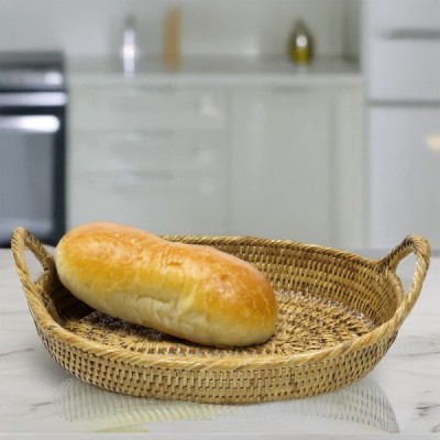 2023-06-2541-HONEY - RATTAN SMALL OVAL BASKET WITH HANDLE - S (CASTLE WEAVE) DIRECT FROM FACTORY EXPORTER IN ASIA TO IMPORTERS 2023-06-2541-HONEY - RATTAN SMALL OVAL BASKET WITH HANDLE - S (CASTLE WEAVE) DIRECT FROM FACTORY EXPORTER IN ASIA TO IMPORTERS