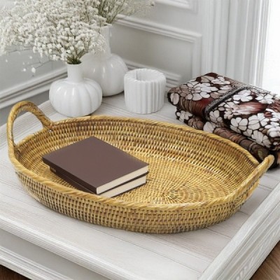 2023-06-2550-HONEY - RATTAN OVAL BASKET WITH HANDLE - L DIRECT FROM FACTORY EXPORTER IN ASIA TO IMPORTERS 2023-06-2550-HONEY - RATTAN OVAL BASKET WITH HANDLE - L DIRECT FROM FACTORY EXPORTER IN ASIA TO IMPORTERS