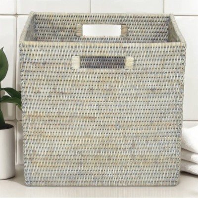 2024-06-3446 -  GREY DEEP MEDIUM BASKET DIRECT FROM FACTORY EXPORTER IN ASIA TO IMPORTERS