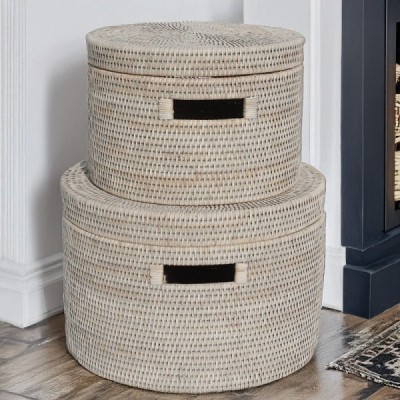 2024-10-3785 -  SET OF SMALL STACKING DOBBY BASKETS DIRECT FROM FACTORY EXPORTER IN ASIA TO IMPORTERS