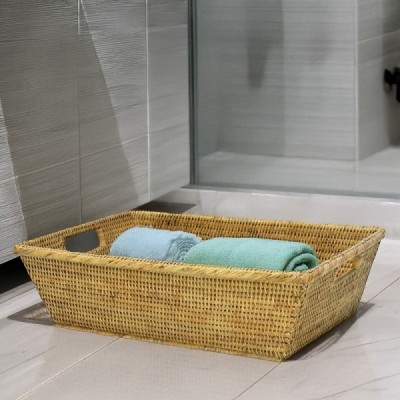 2023-07-2612 - RATTAN TOWEL BASKET DIRECT FROM FACTORY EXPORTER IN ASIA TO IMPORTERS 2023-07-2612 - RATTAN TOWEL BASKET DIRECT FROM FACTORY EXPORTER IN ASIA TO IMPORTERS