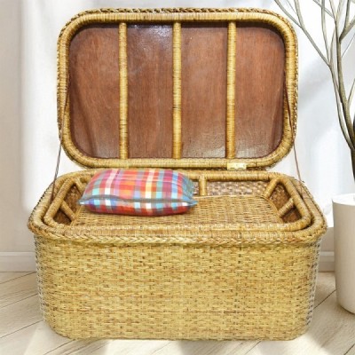 2023-07-2688 - RATTAN CHEST WITH TRAY DIRECT FROM FACTORY EXPORTER IN ASIA TO IMPORTERS 2023-07-2688 - RATTAN CHEST WITH TRAY DIRECT FROM FACTORY EXPORTER IN ASIA TO IMPORTERS