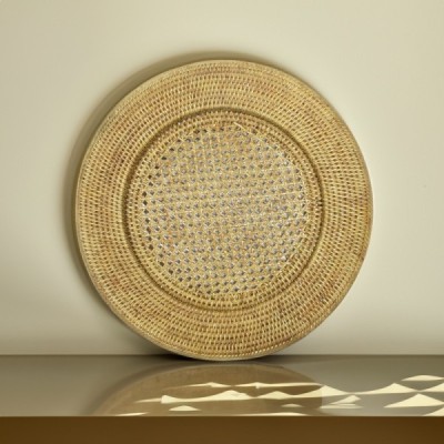 2023-06-2546-HONEY -  RATTAN TRADITIONAL CHARGER PLATE DIRECT FROM FACTORY EXPORTER IN ASIA TO IMPORTERS