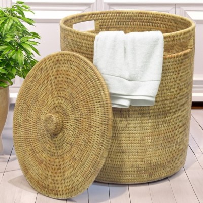 2023-06-2558-HONEY -  RATTAN DOBBY BASKET - L DIRECT FROM FACTORY EXPORTER IN ASIA TO IMPORTERS