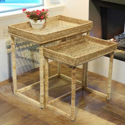 2024-01-3078 - SET OF TWO NATURAL COFFEE TABLES DIRECT FROM FACTORY EXPORTER IN ASIA TO IMPORTERS 2024-01-3078 - SET OF TWO NATURAL COFFEE TABLES DIRECT FROM FACTORY EXPORTER IN ASIA TO IMPORTERS