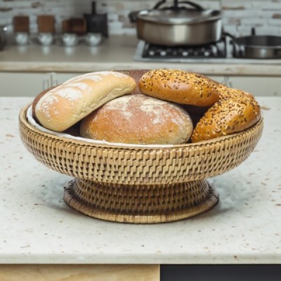 2024-01-3037 -  LOW RATTAN BREAD TRAYS SMALL WITH ROUNDED EDGES DIRECT FROM FACTORY EXPORTER IN ASIA TO IMPORTERS