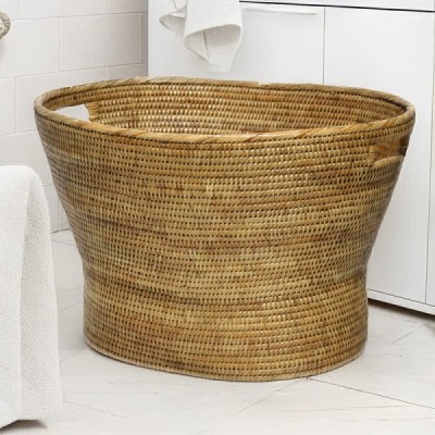 2024-10-3639 -  TAPERED OVAL LAUNDRY BASKET DIRECT FROM FACTORY EXPORTER IN ASIA TO IMPORTERS