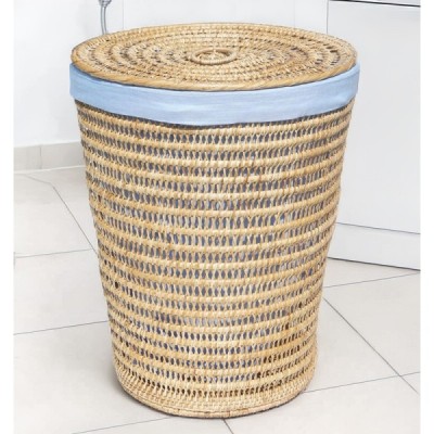 2020-09-1635 -  RATTAN CASTLE WEAVE LAUNDRY BASKET DIRECT FROM FACTORY EXPORTER IN ASIA TO IMPORTERS